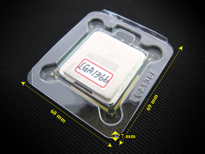 2060-001 cpu plastic box clamshell intel LGA 1366 memorypack